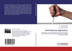 Bookcover of Anti-tobacco legislation