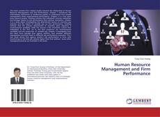Copertina di Human Resource Management and Firm Performance