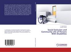 Capa do livro de Social Exclusion and Community Life of Persons With Disabilities 