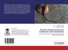 Bookcover of Climate change impact on livelihood and vulnerability