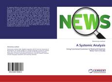 A Systemic Analysis kitap kapağı