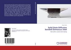 Solid State Diffusion bonded Damascus steel kitap kapağı