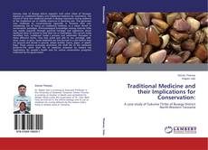 Couverture de Traditional Medicine and their Implications for Conservation