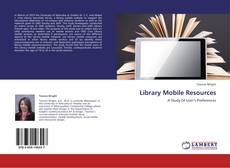 Bookcover of Library Mobile Resources