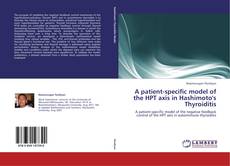 Buchcover von A patient-specific model of the HPT axis in Hashimoto's Thyroiditis