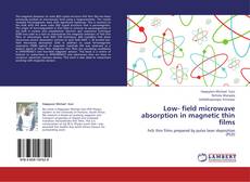 Buchcover von Low- field microwave absorption in magnetic thin films