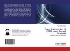 Power Optimization of CDMA based Tactical Networks kitap kapağı