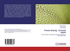 Bookcover of Freeze drying : Custard apple