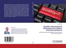 Capa do livro de Quality Improvement Techniques for Object Oriented Software 