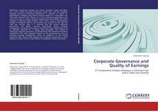 Buchcover von Corporate Governance and Quality of Earnings