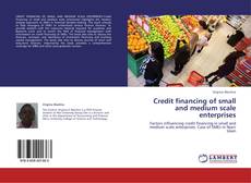 Borítókép a  Credit financing of small and medium scale enterprises - hoz