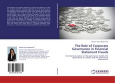 Bookcover of The Role of Corporate Governance in Financial Statement Frauds