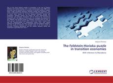 Borítókép a  The Feldstein-Horioka puzzle in transition economies - hoz