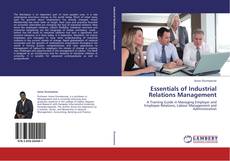 Capa do livro de Essentials of Industrial Relations Management 