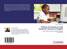 Borítókép a  Effects of movies on the students' lexicon in English - hoz