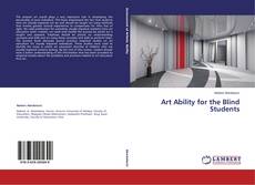 Couverture de Art Ability for the Blind Students