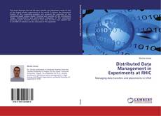 Buchcover von Distributed Data Management in Experiments at RHIC