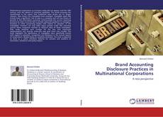 Capa do livro de Brand Accounting Disclosure Practices in Multinational Corporations 
