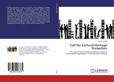 Capa do livro de Call for Cultural Heritage Protection 