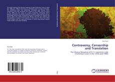 Capa do livro de Controversy, Censorship and Translation 