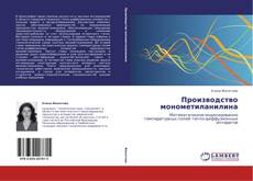 Capa do livro de Производство монометиланилина 