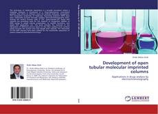 Capa do livro de Development of open tubular molecular imprinted columns 