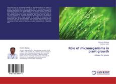 Buchcover von Role of microorganisms in plant growth