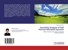 Portada del libro de Sensitivity Analysis of FAO Penman-Monteith Equation