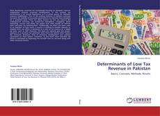 Couverture de Determinants of Low Tax Revenue in Pakistan