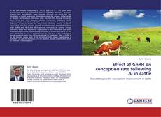 Capa do livro de Effect of GnRH on conception rate following AI in cattle 