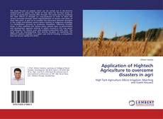 Обложка Application of Hightech Agriculture to overcome disasters in agri