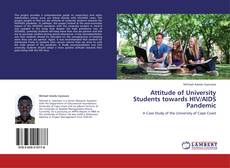 Capa do livro de Attitude of University Students towards HIV/AIDS Pandemic 