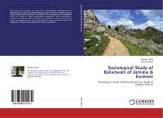 Buchcover von Sociological Study of  Bakerwals of Jammu & Kashmir