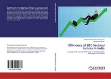 Capa do livro de Efficiency of BSE Sectoral Indices in India 