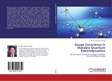Gauge Covariance in Massless Quantum Electrodynamics kitap kapağı