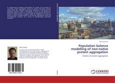 Population balance modelling of non-native protein aggregation kitap kapağı