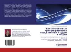 Capa do livro de Конституционный принцип равенства перед законом и судом в России 