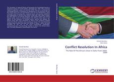 Couverture de Conflict Resolution In Africa