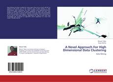 Couverture de A Novel Approach For High Dimensional Data Clustering