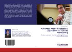 Copertina di Advanced Motion Detection Algorithm for Patient Monitoring