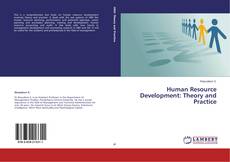 Couverture de Human Resource Development: Theory and Practice