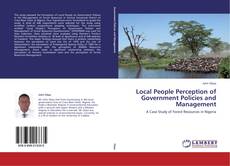 Local People Perception of Government Policies and Management kitap kapağı