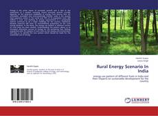 Rural Energy Scenario In India kitap kapağı