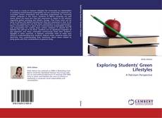 Capa do livro de Exploring Students' Green Lifestyles 