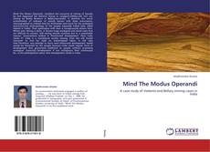 Capa do livro de Mind The Modus Operandi 