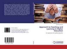 Обложка Approach to Teaching and Learning in Higher Education