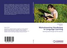Copertina di Mainstreaming Vocabulary in Language Learning