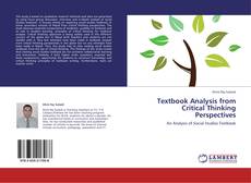 Capa do livro de Textbook Analysis from Critical Thinking Perspectives 