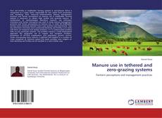 Обложка Manure use in tethered and zero-grazing systems