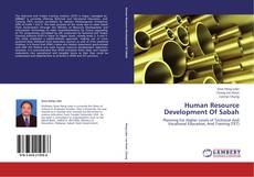 Capa do livro de Human Resource Development Of Sabah 